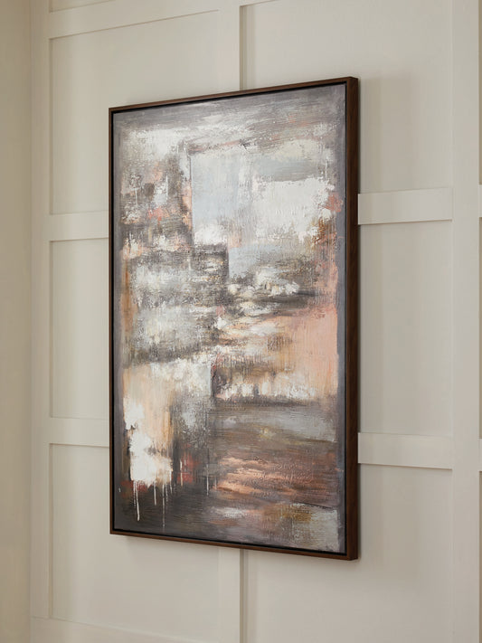 Orange Furniture Outlet - Ashley Furniture - Floymour Wall Decor - Wall Art / Multi - A8000499