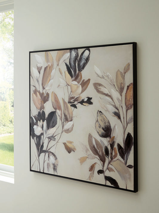 Orange Furniture Outlet - Ashley Furniture - Trulow Wall Decor - Wall Art / Tan/Brown/Black - A8000504