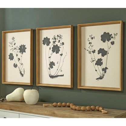Orange Furniture Outlet - Ashley Furniture - Huddwick Wall Decor - Wall Art Set (3/CN) - A8000559