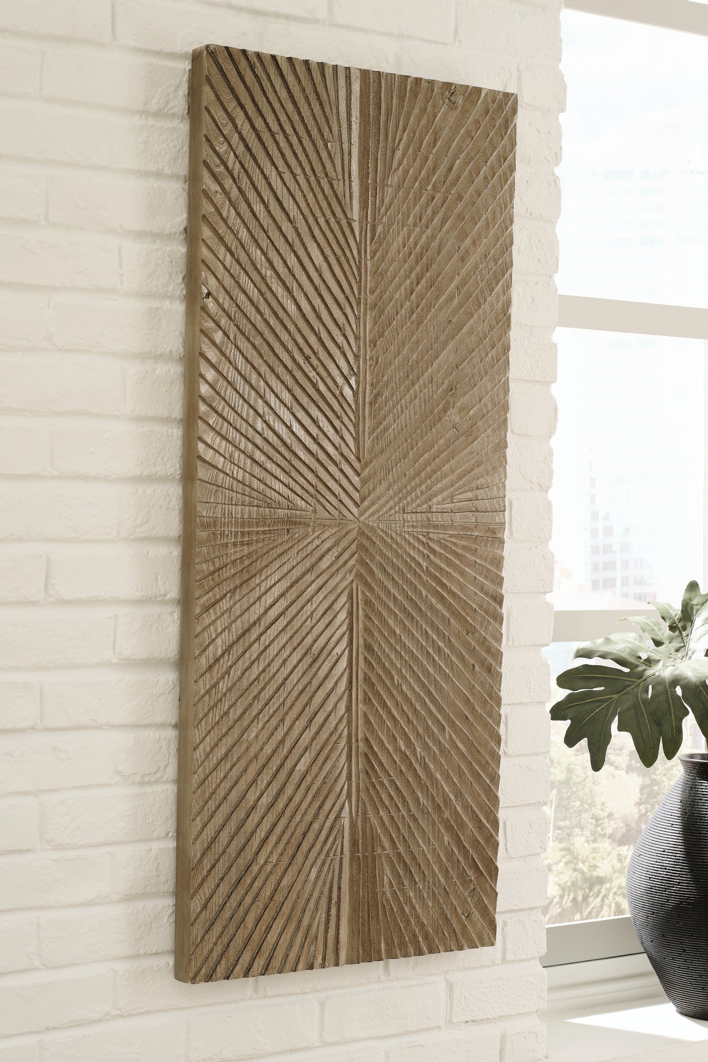 Orange Furniture Outlet - Ashley Furniture - Lenora Wall Decor - Wall Decor / Distressed Brown - A8010280