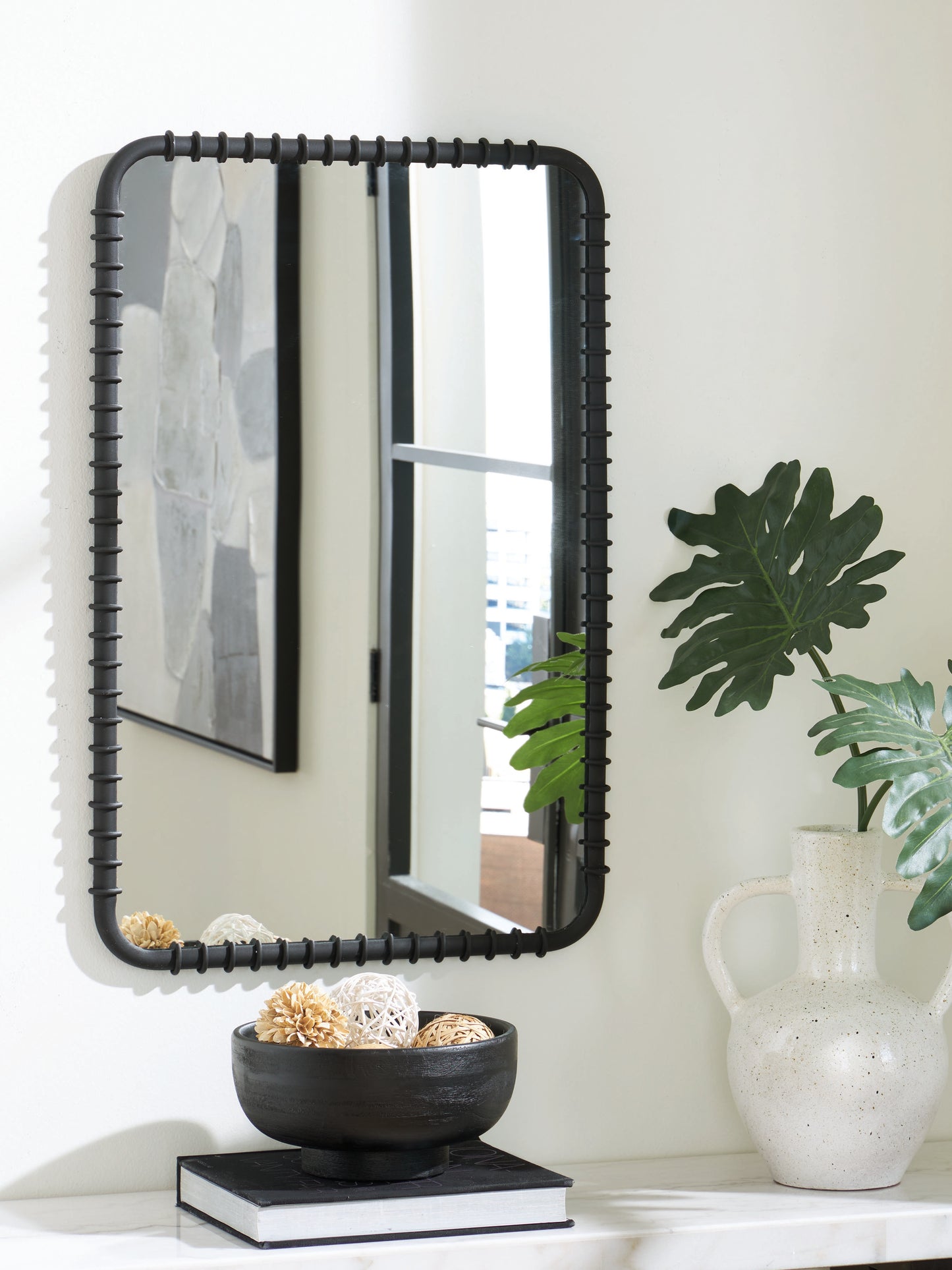 Orange Furniture Outlet - Ashley Furniture - Judlow Mirror - Accent Mirror / Black - A8010419