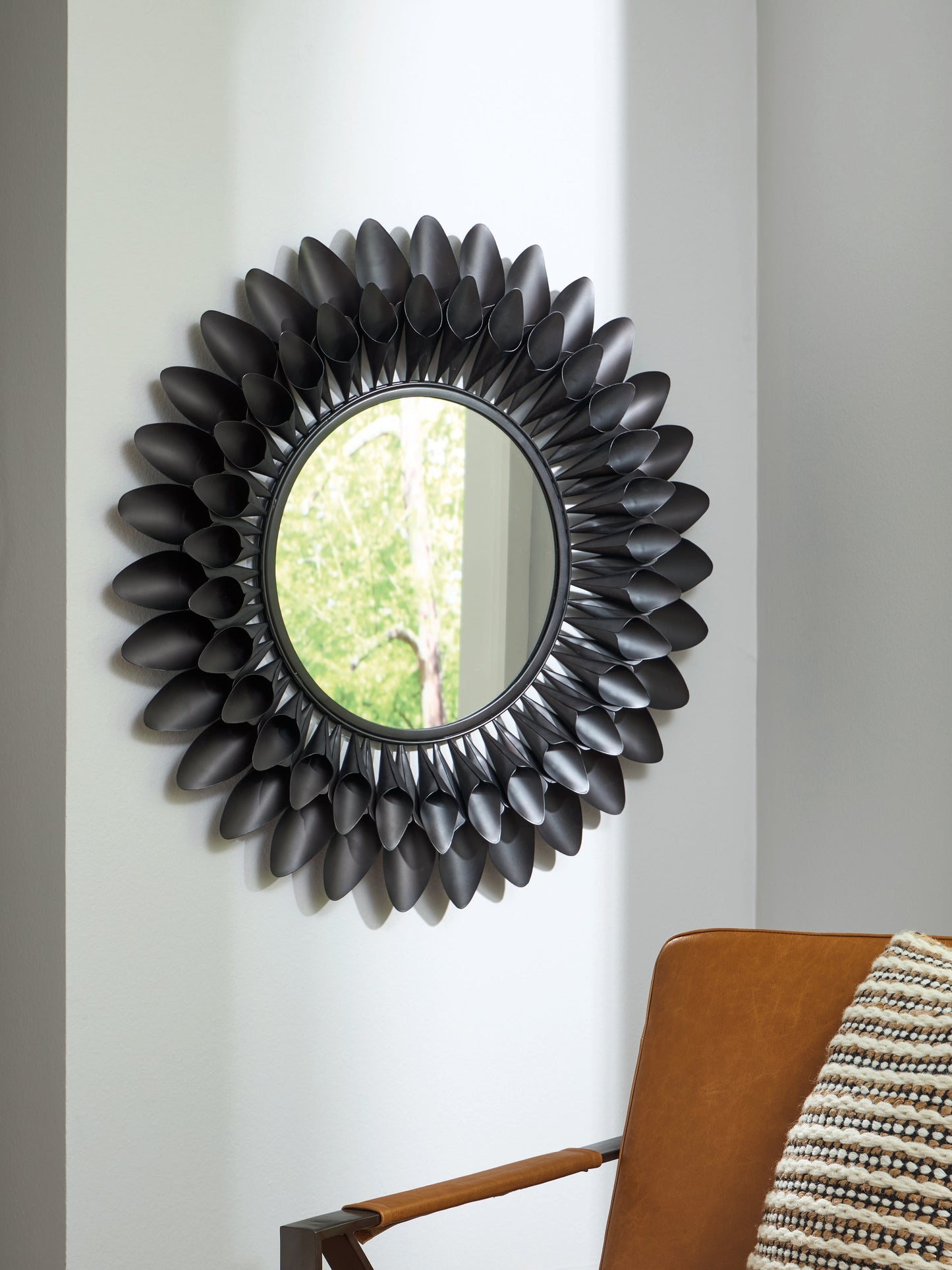 Orange Furniture Outlet - Ashley Furniture - Ryenmour Mirror - Accent Mirror / Oil Rubbed Bronze Finish - A8010421