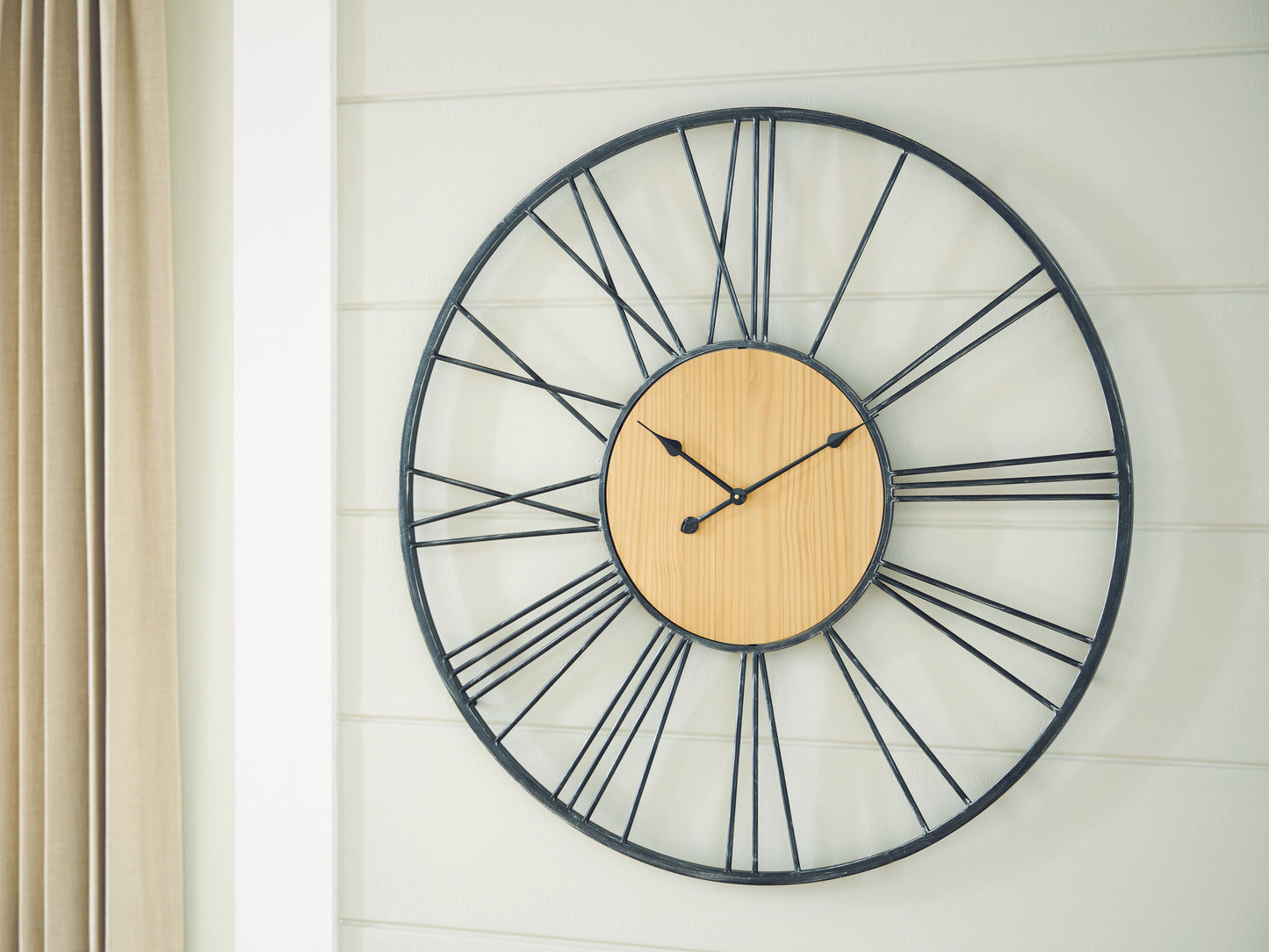 Orange Furniture Outlet - Ashley Furniture - Brockett Wall Decor - Wall Clock - A8010452
