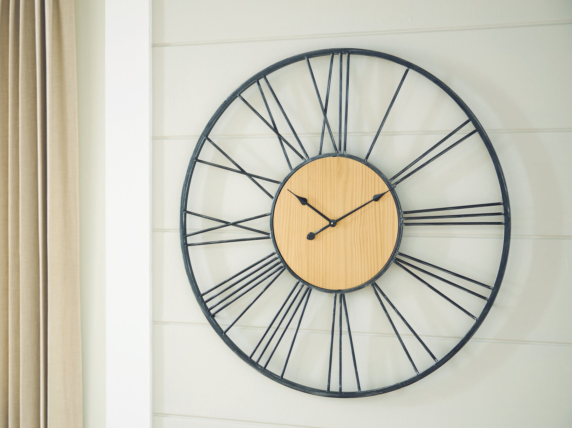 Orange Furniture Outlet - Ashley Furniture - Brockett Wall Decor - Wall Clock - A8010452