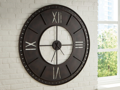 Orange Furniture Outlet - Ashley Furniture - Lytle Wall Decor - Wall Clock - A8010453