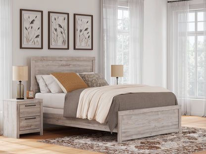 Orange Furniture Outlet - Ashley Furniture - Broachmyn Bedroom - Queen Panel Bed / Gray - PCB1120B2