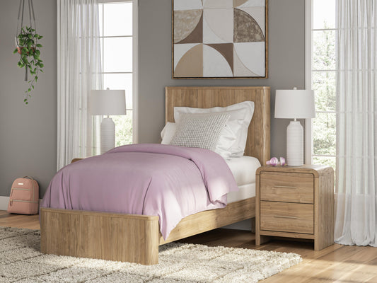 Orange Furniture Outlet - Ashley Furniture - Gramburg Bedroom - Twin Panel Bed - PCB1121B2