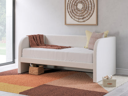 Orange Furniture Outlet - Ashley Furniture - Arloster Bedroom - Twin Upholstered Day Bed / Tan/White - PCB1566B8
