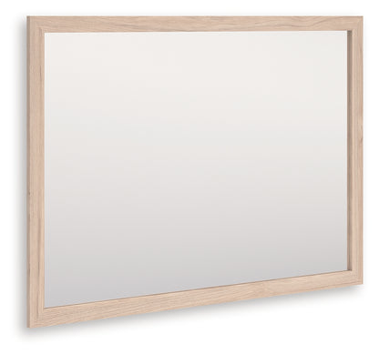 Orange Furniture Outlet - Ashley Furniture - Arloster Bedroom - Bedroom Mirror / Tan - PCB1566-36