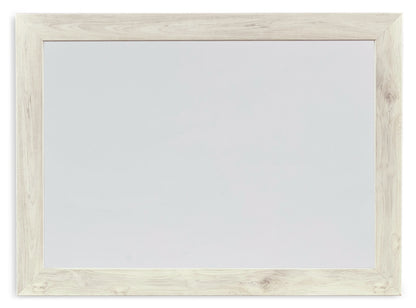 Orange Furniture Outlet - Ashley Furniture - Cambeck Bedroom - Bedroom Mirror / Whitewash - B192-36