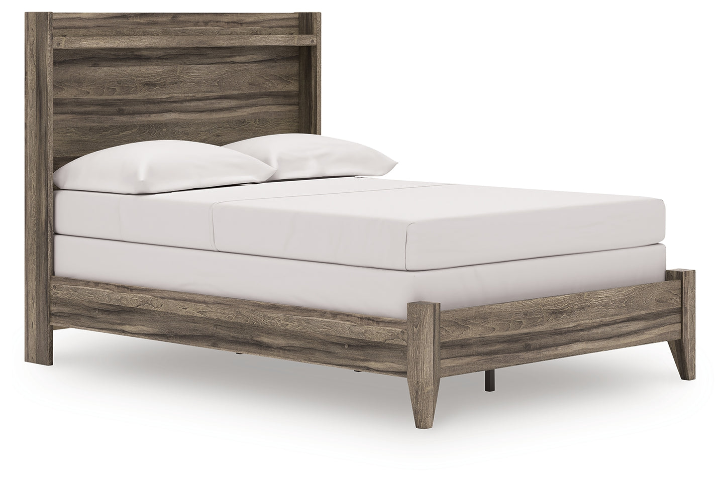 Orange Furniture Outlet - Ashley Furniture - Elbrim Bedroom - Full Panel Bed / Brown - PCB2005B8