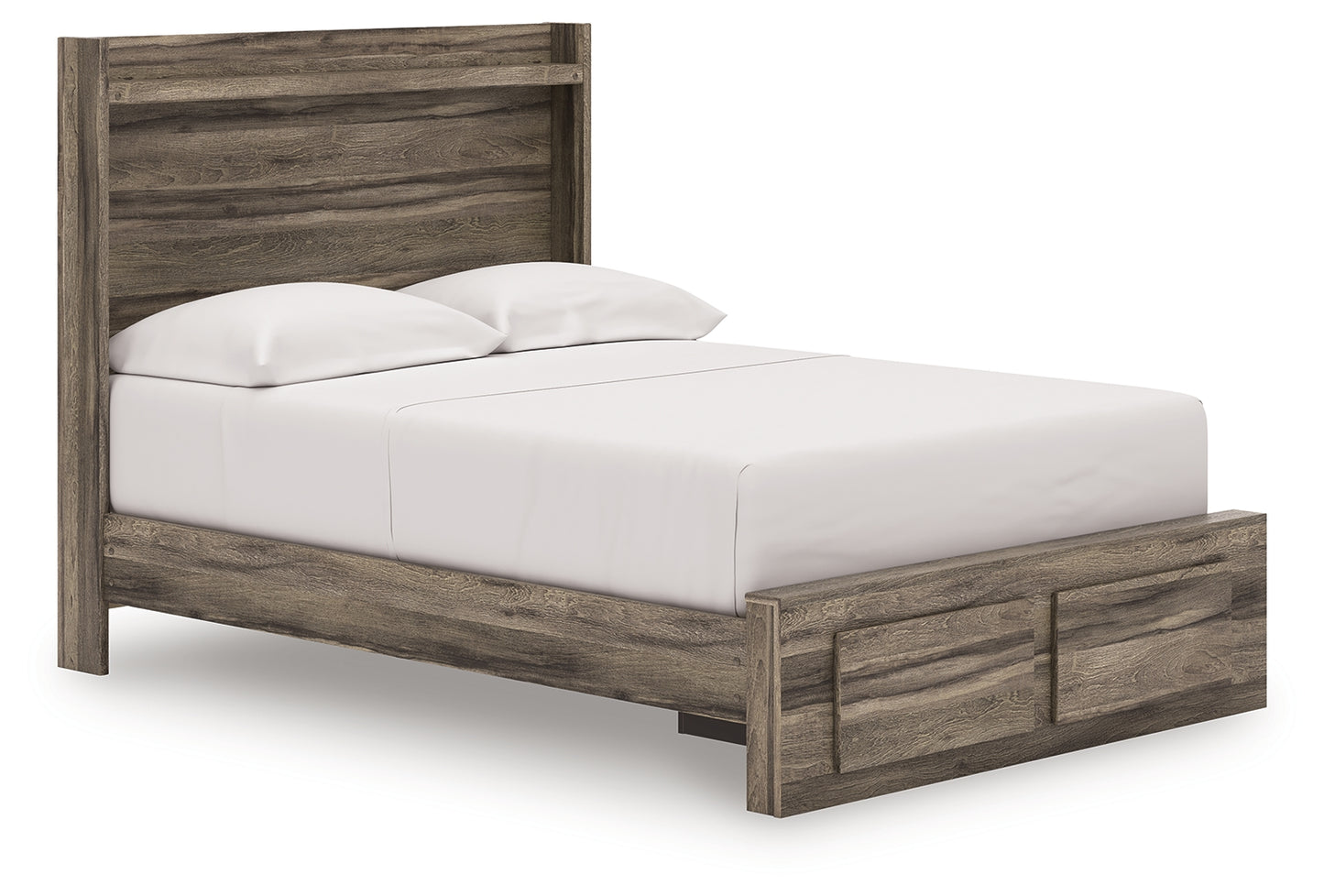Orange Furniture Outlet - Ashley Furniture - Elbrim Bedroom - Full Panel Storage Bed / Brown - PCB2005B10