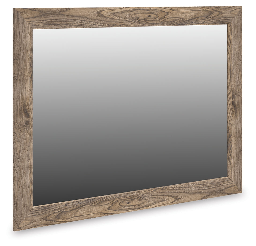 Orange Furniture Outlet - Ashley Furniture - Rusticott Bedroom - Bedroom Mirror / Brown - PCB2260-36