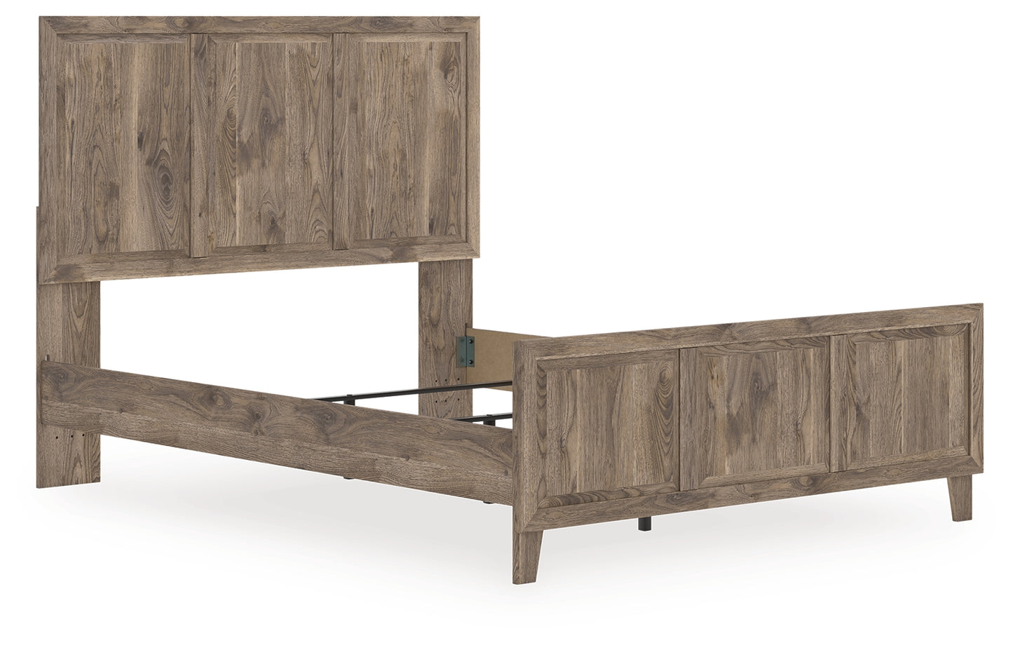 Orange Furniture Outlet - Ashley Furniture - Rusticott Bedroom - Queen Panel Bed / Brown - PCB2260B2