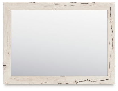 Orange Furniture Outlet - Ashley Furniture - Lawroy Bedroom - Bedroom Mirror / Light Natural - B2310-36