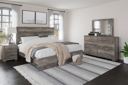 Orange Furniture Outlet - Ashley Furniture - Ralinksi Bedroom - Dresser and Mirror / Gray - B2587B1
