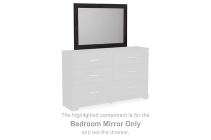 Orange Furniture Outlet - Ashley Furniture - Belachime Bedroom - Bedroom Mirror / Charcoal - B2589-36