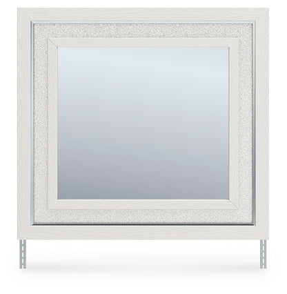 Orange Furniture Outlet - Ashley Furniture - Zuraleus Bedroom - Bedroom Mirror / White - PCB3381-36
