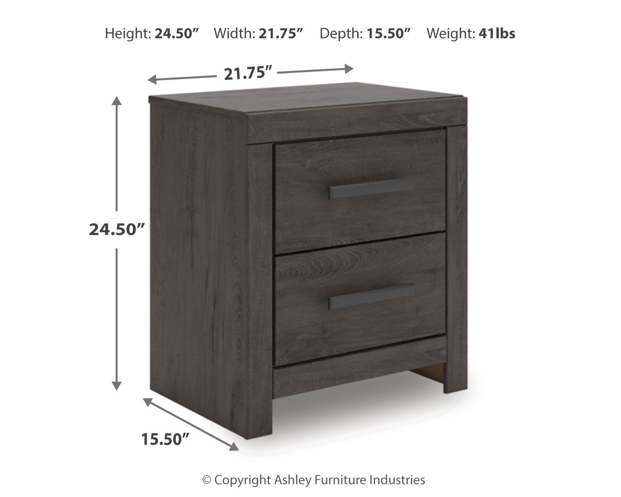 Prendonea King Panel Bed, Dresser and 2 Nightstands