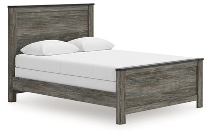 Orange Furniture Outlet - Ashley Furniture - Frandern Bedroom - Queen Panel Bed / Black/Gray - B4480B21