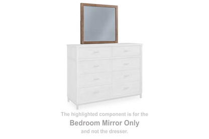 Orange Furniture Outlet - Ashley Furniture - Tomtyn Bedroom - Bedroom Mirror / Light Brown - B622-36