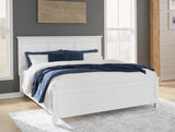 California King Panel Storage Bed