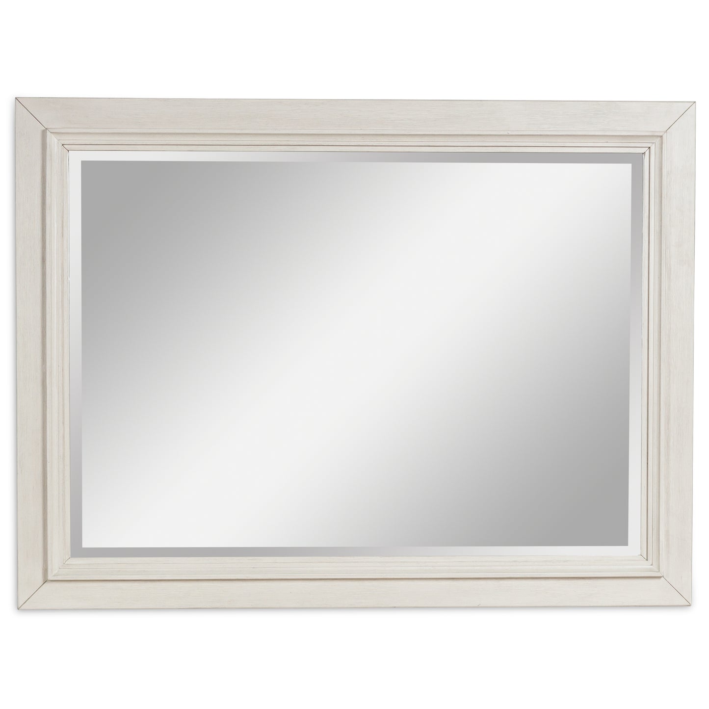 Orange Furniture Outlet - Ashley Furniture - Shaybrock Bedroom - Bedroom Mirror / Antique White/Brown - B683-36