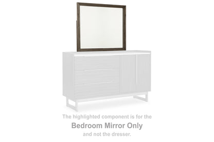 Orange Furniture Outlet - Ashley Furniture - Arkenton Bedroom - Bedroom Mirror / Grayish Brown - B786-36
