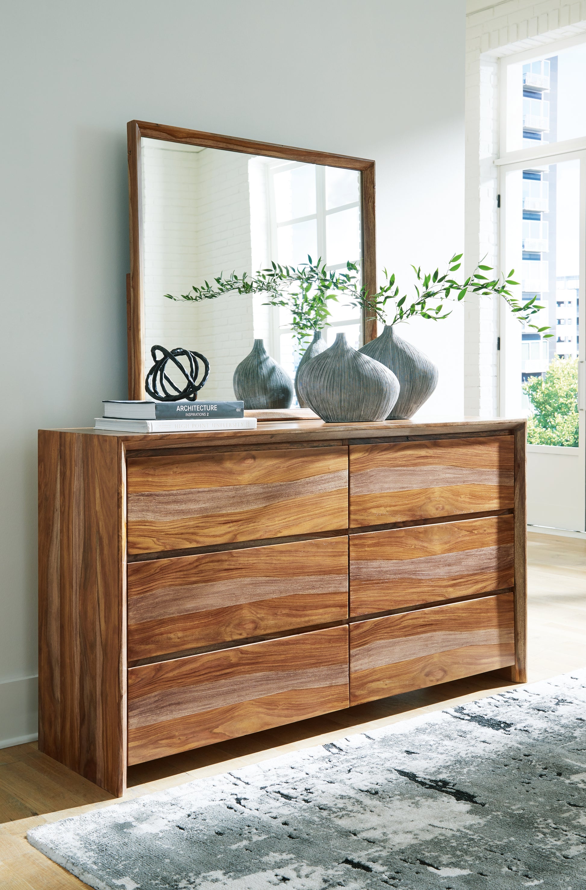 Orange Furniture Outlet - Ashley Furniture - Dressonni Bedroom - King Panel Bed / Brown - B790B4