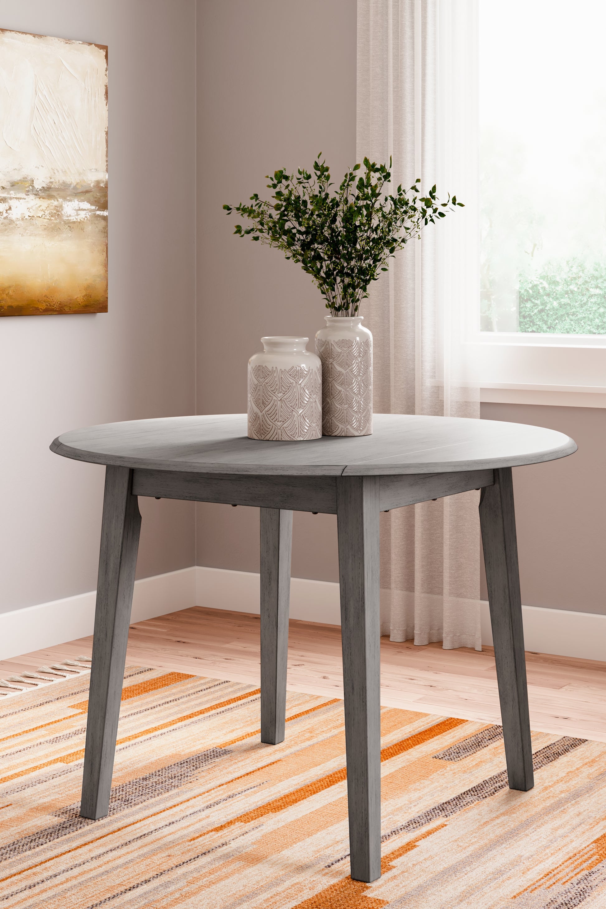 Orange Furniture Outlet - Ashley Furniture - Shullden Dining Room - Dining Chair (Set of 2) / Gray - D194-01X2