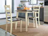 Round DRM Drop Leaf Table