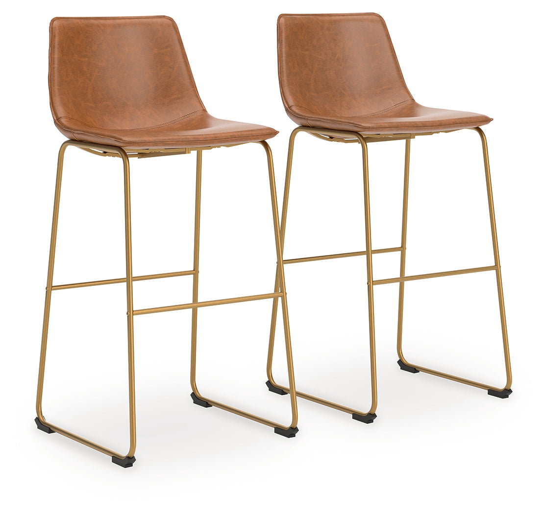 Orange Furniture Outlet - Ashley Furniture - Ciabori Dining Room - Bar Height Barstool (Set of 2) / Multi - PCD373-230X2