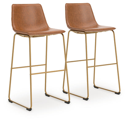 Orange Furniture Outlet - Ashley Furniture - Ciabori Dining Room - Bar Height Barstool (Set of 2) / Multi - PCD373-230X2