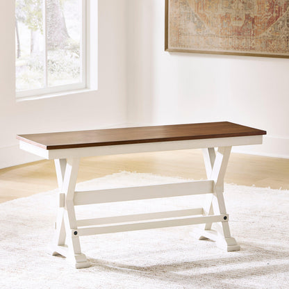 Orange Furniture Outlet - Ashley Furniture - Brinfern Dining Room - Large Counter DRM Bench - PCD628-09
