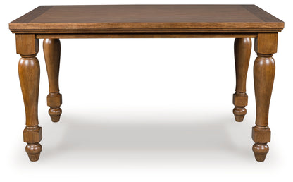 Orange Furniture Outlet - Ashley Furniture - Greddinton Counter Height Dining Table - RECT Dining Room Counter Table / Brown - PCD824-13