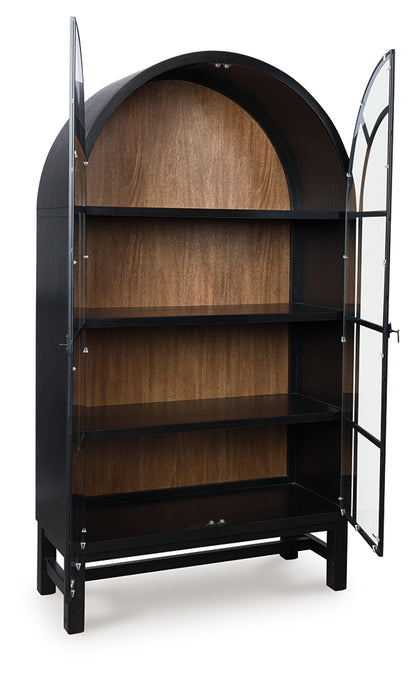 Orange Furniture Outlet - Ashley Furniture - Greddinton Display Cabinet - Display Cabinet / Black/Brown - PCD824-376