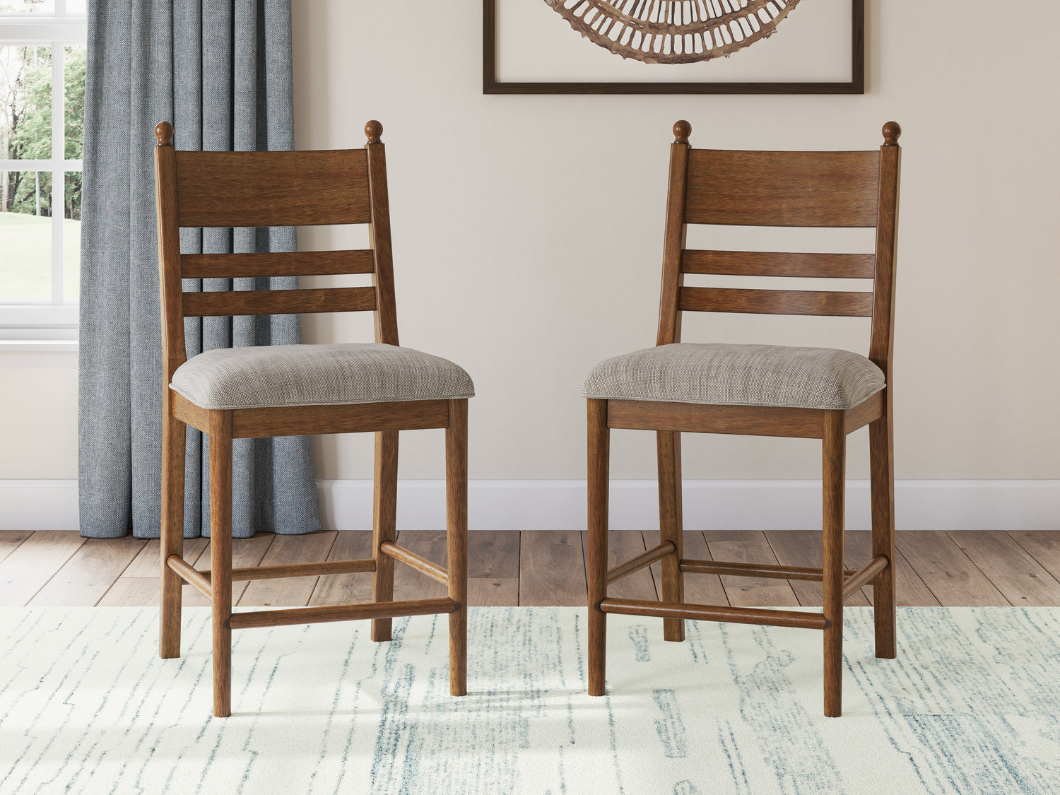 Orange Furniture Outlet - Ashley Furniture - Greddinton Dining Room - Counter Height Barstool (Set of 2) - PCD824-924X2