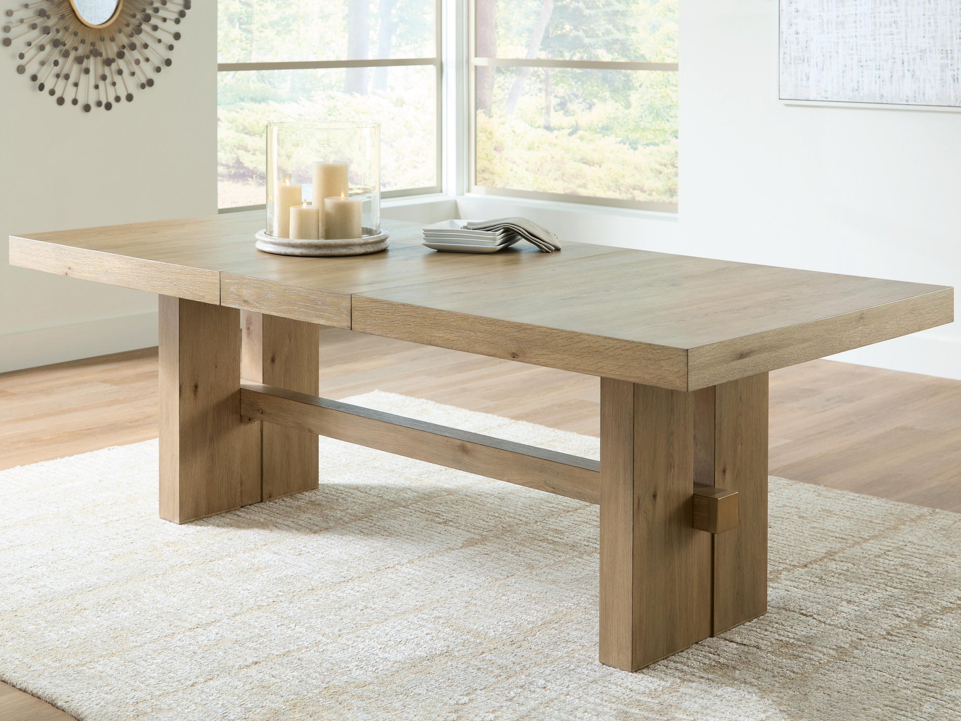 Orange Furniture Outlet - Ashley Furniture - Lasinger Dining Room - RECT Dining Room EXT Table - PCD852-45
