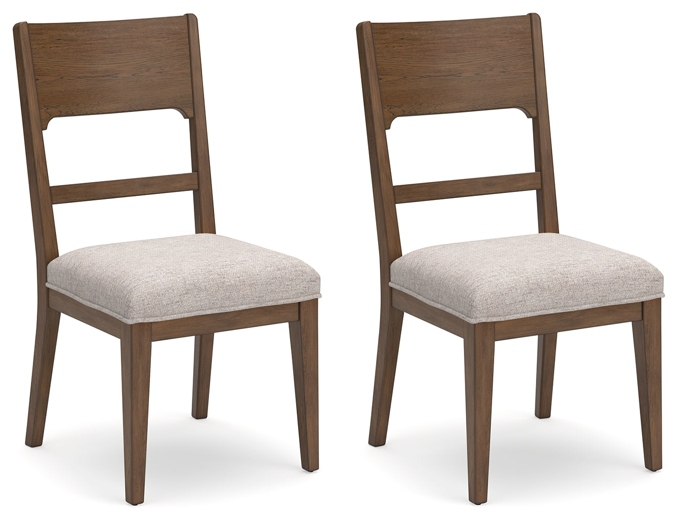 Orange Furniture Outlet - Ashley Furniture - Cabalynn Dining Room - Dining Chair (Set of 2) / Light Brown - D974-01X2