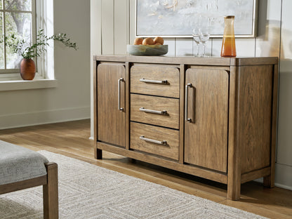 Orange Furniture Outlet - Ashley Furniture - Cabalynn Dining Room - Dining Room Server / Light Brown - D974-60