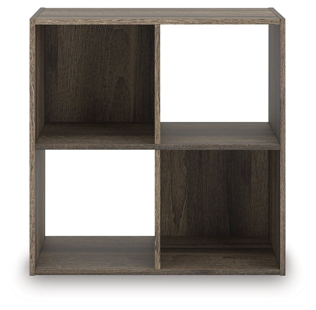 Orange Furniture Outlet - Ashley Furniture - Shallifer Four Cube Organizer - Four Cube Organizer / Brown - EA1104-2X2