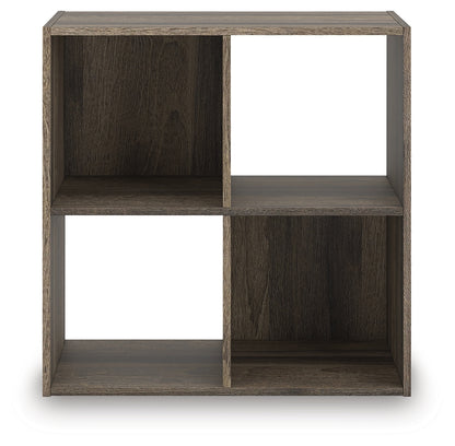 Orange Furniture Outlet - Ashley Furniture - Shallifer Four Cube Organizer - Four Cube Organizer / Brown - EA1104-2X2