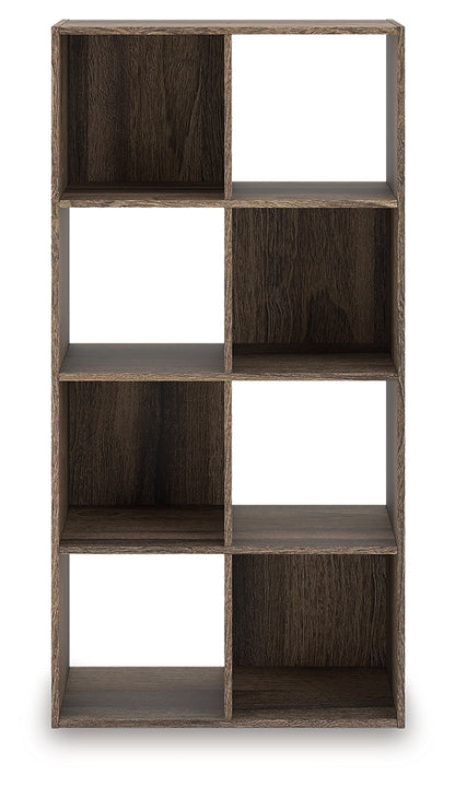 Orange Furniture Outlet - Ashley Furniture - Shallifer Eight Cube Organizer - Eight Cube Organizer / Brown - EA1104-4X2