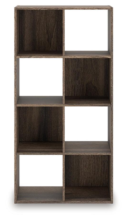 Orange Furniture Outlet - Ashley Furniture - Shallifer Eight Cube Organizer - Eight Cube Organizer / Brown - EA1104-4X2