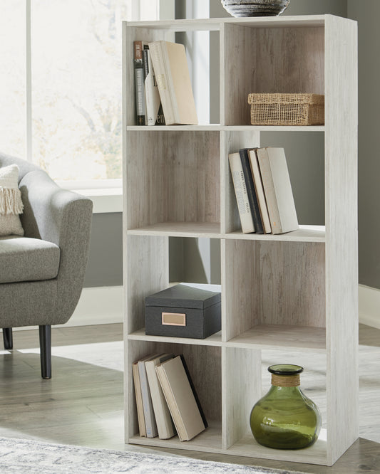 Orange Furniture Outlet - Ashley Furniture - Paxberry Eight Cube Organizer - Eight Cube Organizer / Whitewash - EA1811-4X2