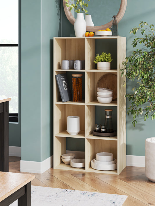 Orange Furniture Outlet - Ashley Furniture - Piperton Eight Cube Organizer - Eight Cube Organizer / Charcoal - EA5514-4X2