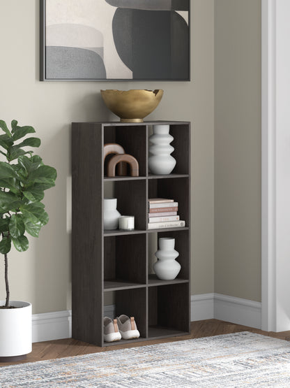 Orange Furniture Outlet - Ashley Furniture - Piperton Eight Cube Organizer - Eight Cube Organizer / Charcoal - EA5514-4X2