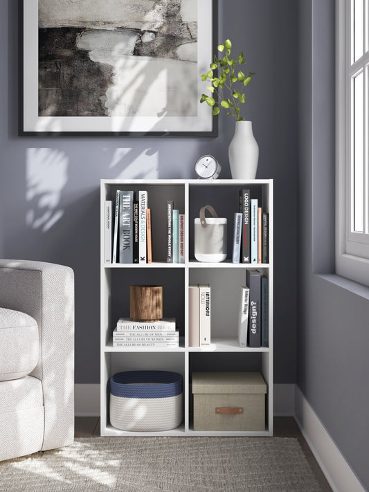 Orange Furniture Outlet - Ashley Furniture - Onita Six Cube Organizer - Six Cube Organizer / White - EA9630-3X2
