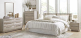 Queen Slat Panel Bed