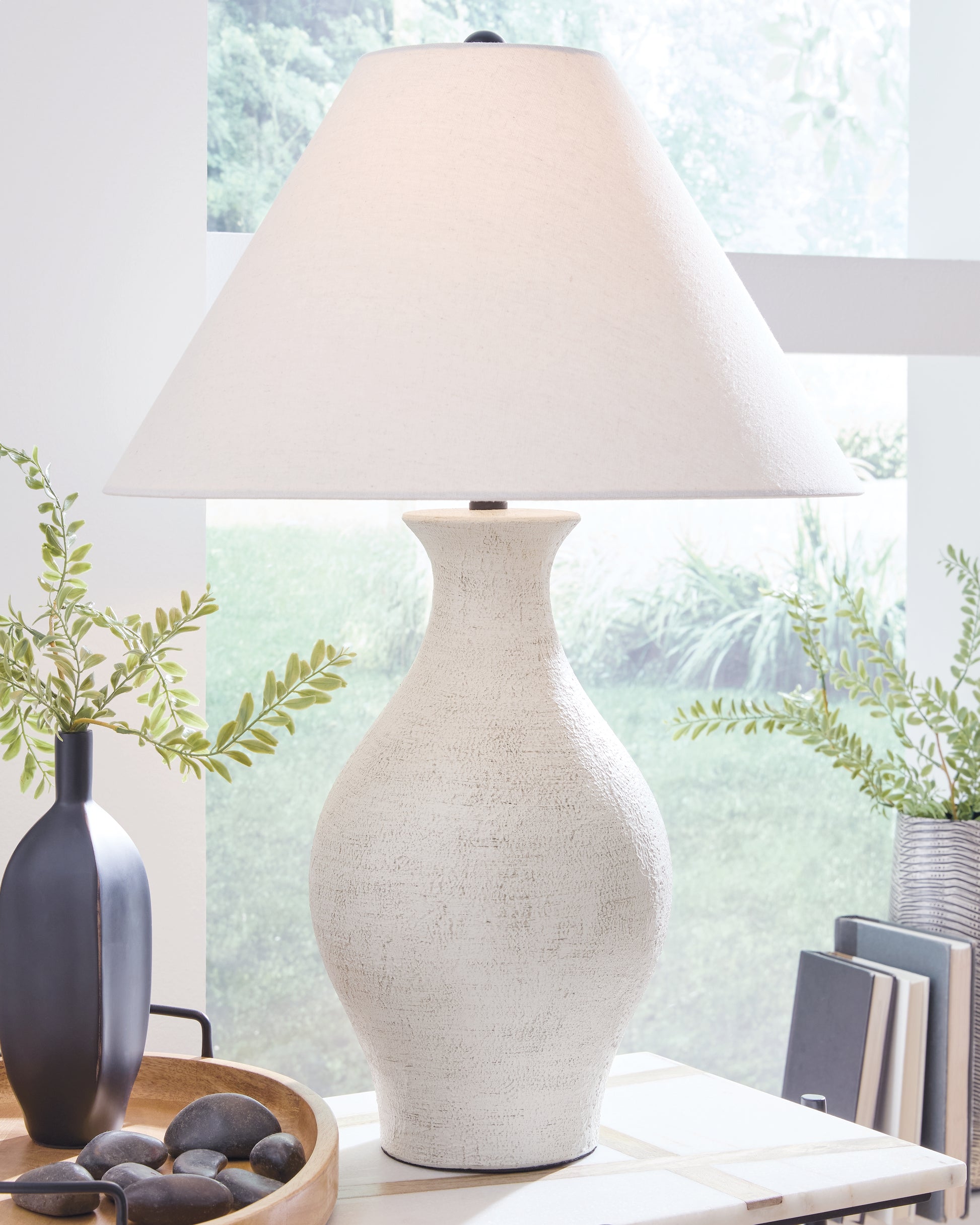 Orange Furniture Outlet - Ashley Furniture - Ashbend Lighting - Ceramic Table Lamp (1/CN) - L100884